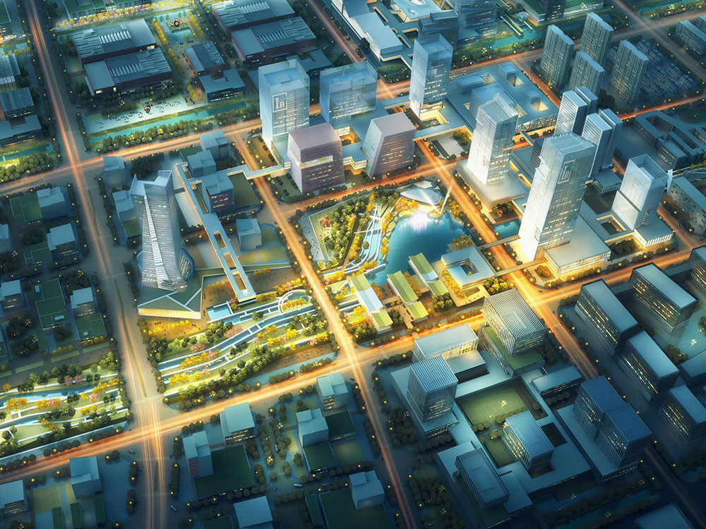长沙市南部片区核心区城市设计
